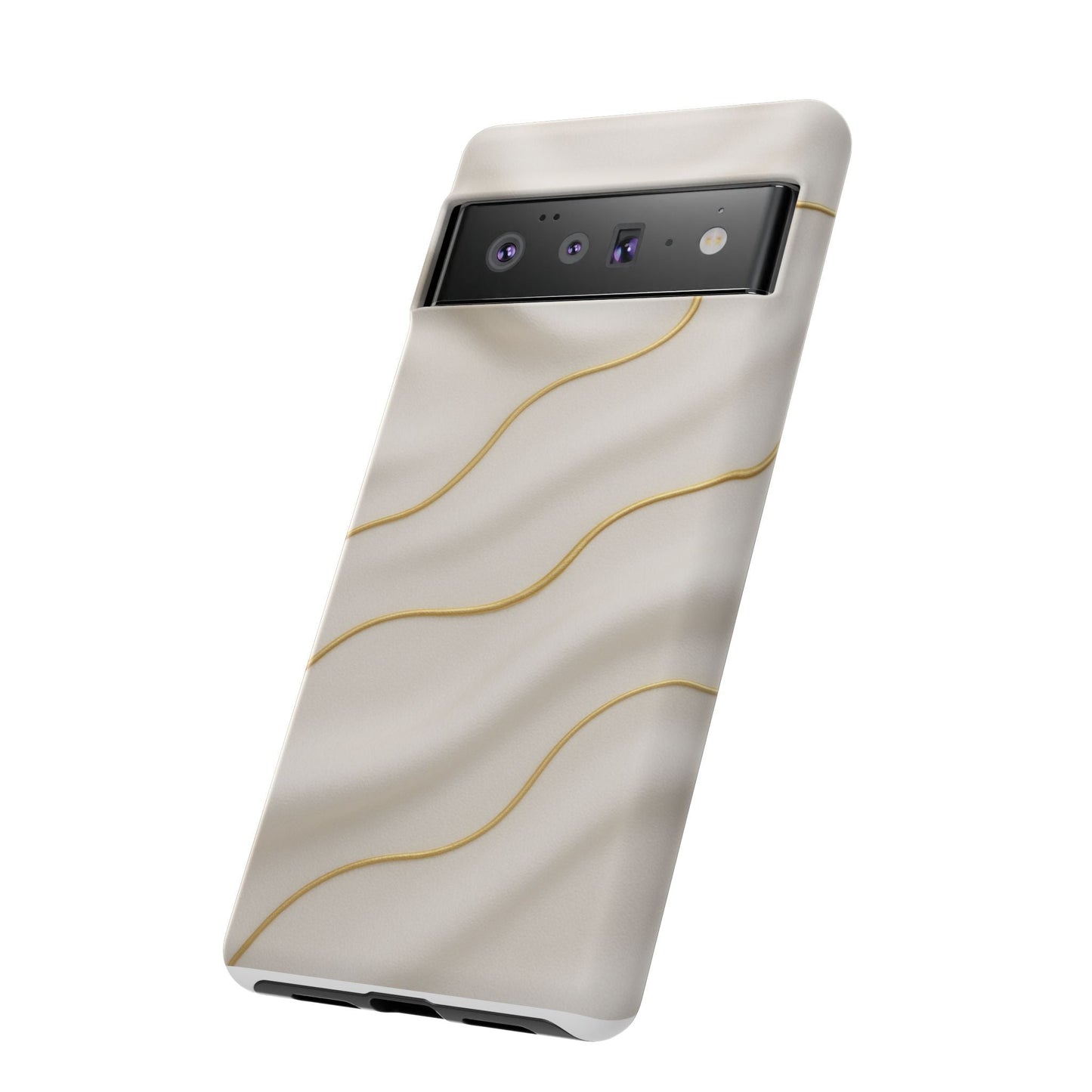 Elegant Gold Wave Tough iPhone Case