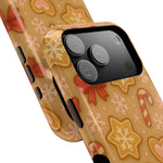 Candy Cane & Gingerbread Holiday iPhone Case — Impact-Resistant  Shamo's