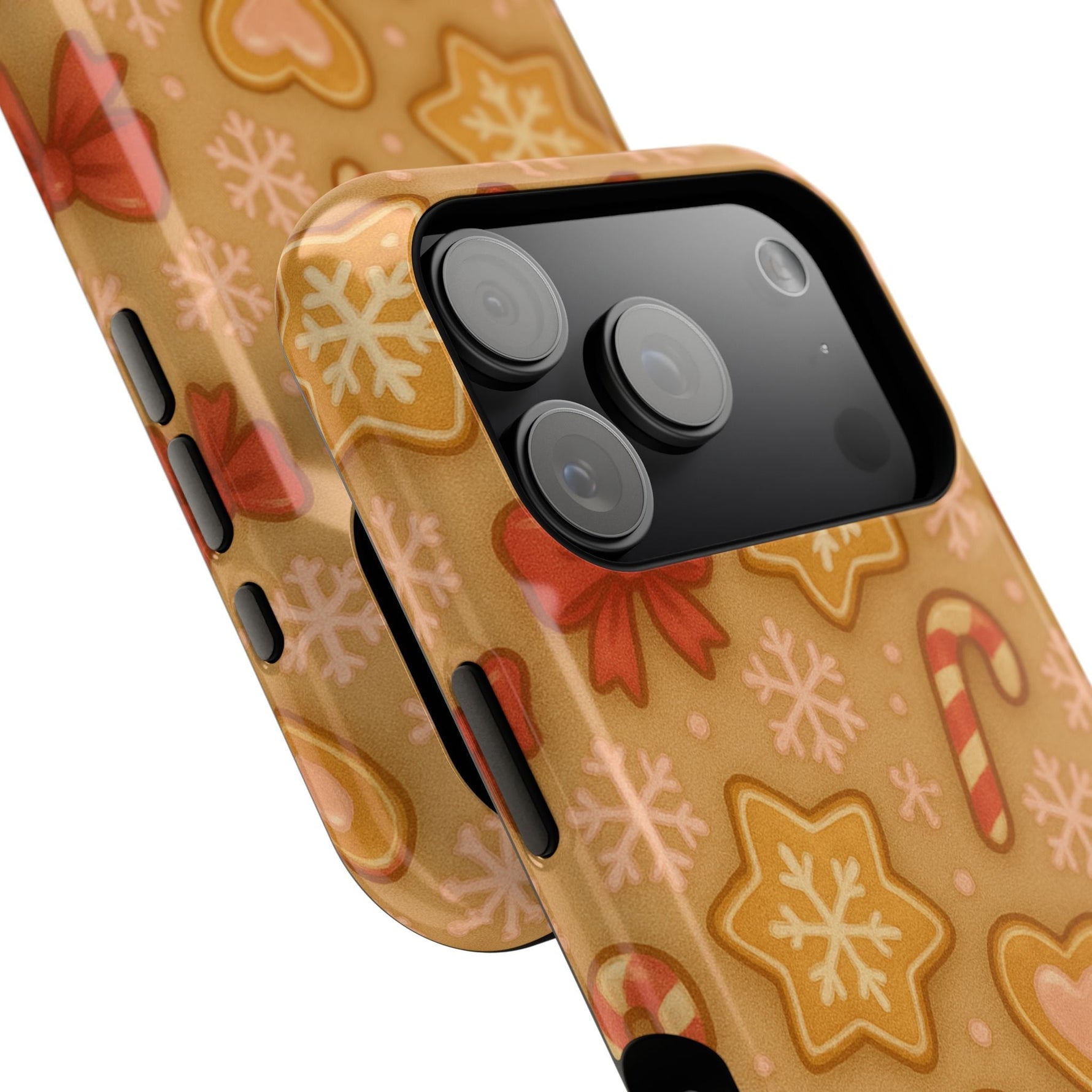 Candy Cane & Gingerbread Holiday iPhone Case — Impact-Resistant  Shamo's