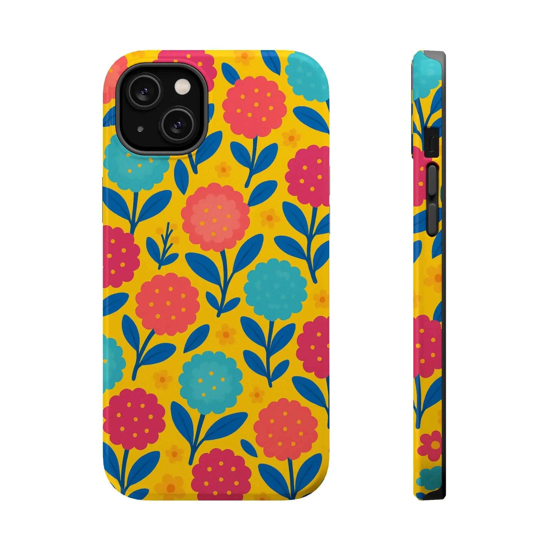 Vibrant Floral MagSafe Phone Case