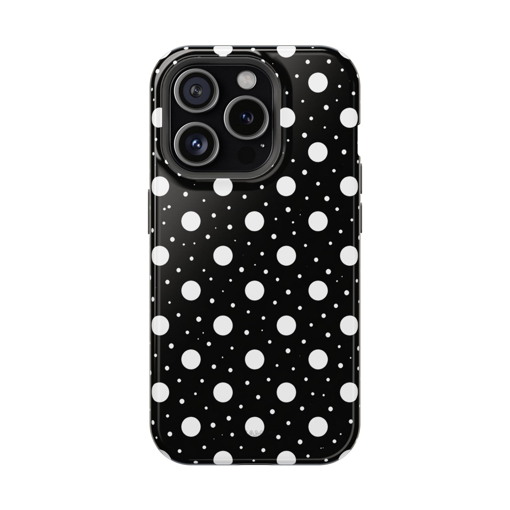 Polka Dot Impact-Resistant iPhone Case | MagSafe