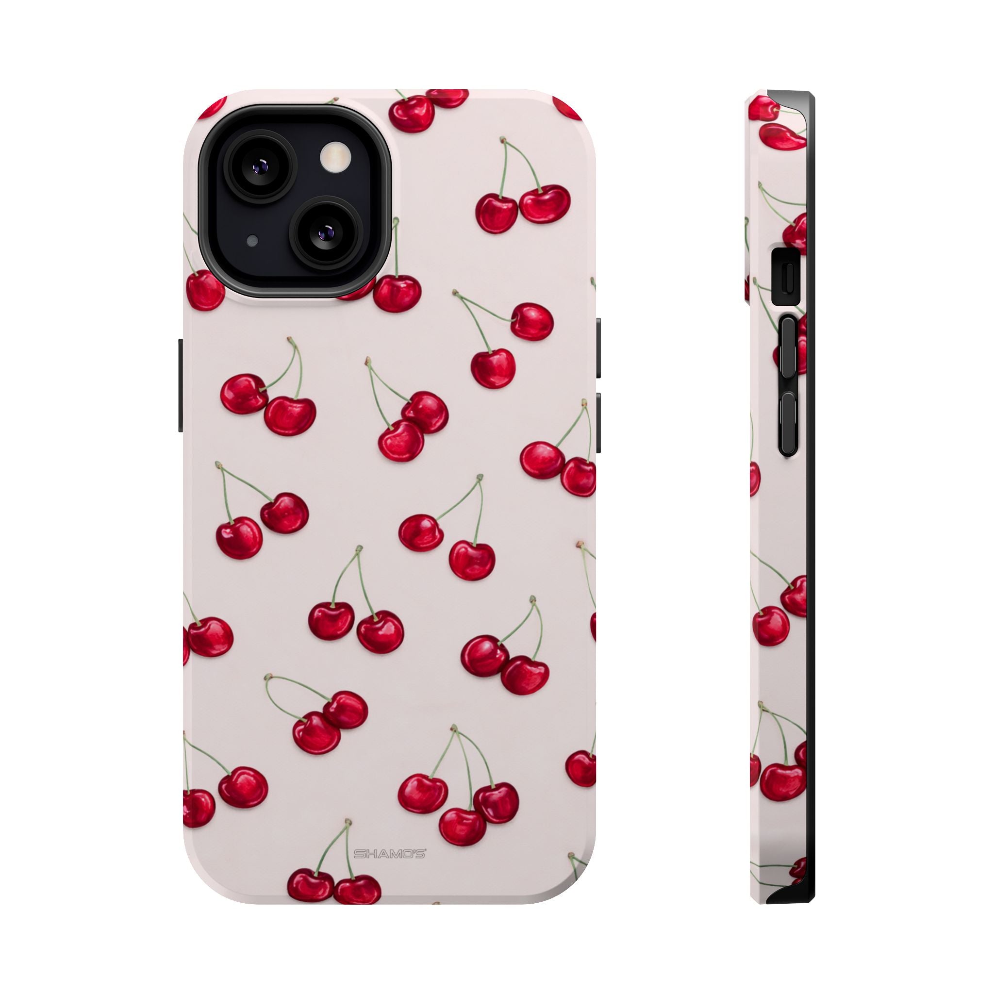 Sensual Cherry Impact Phone Case | MagSafe - iPhone 13 / Glossy - Shamo's