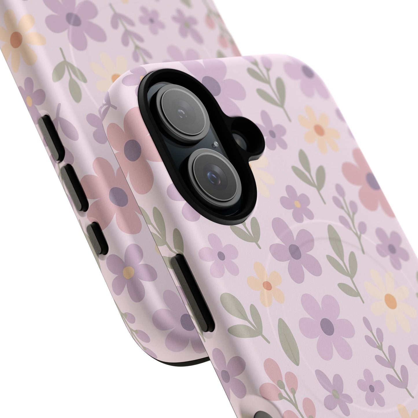 Floral Magnetic | Compatible with MagSafe Phone Case - Stylish and Durable Protection