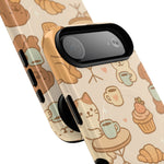 Funda para teléfono con diseño de gatos y perros y MagSafe