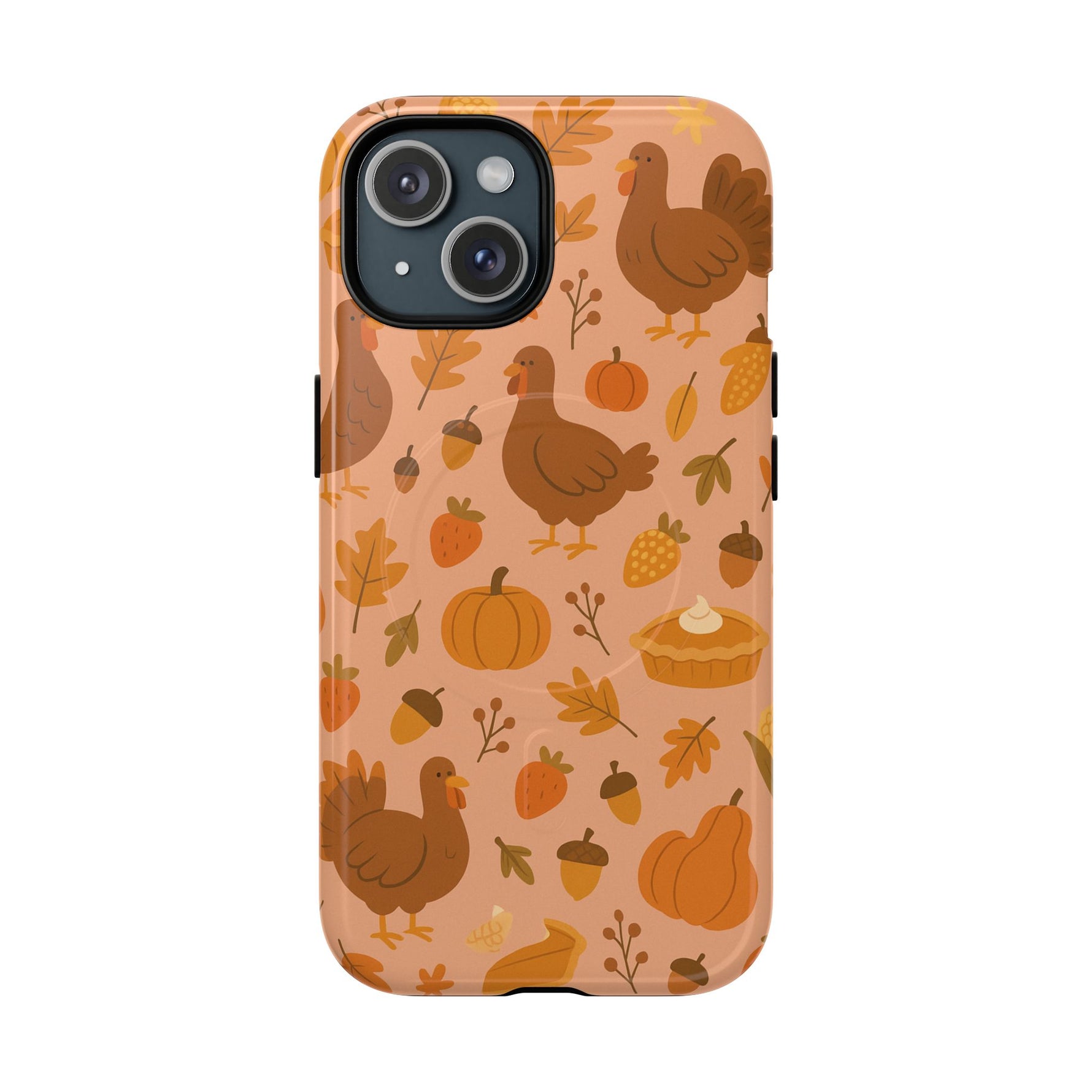 Thanksgiving-Inspired Tough Case for iPhone | Compatible with MagSafe - Shamo's