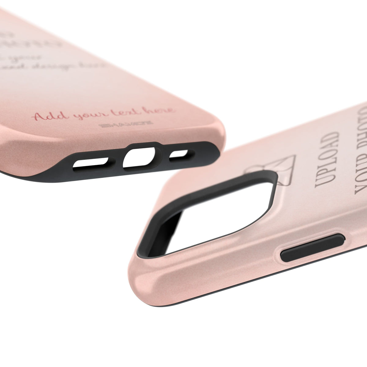 Personalizable iPhone Case | Add Your Own Photo and Text | MagSafe Compatible