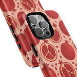 Pomegranate Fruit Tough iPhone Case | MagSafe Compatible - Shamo's