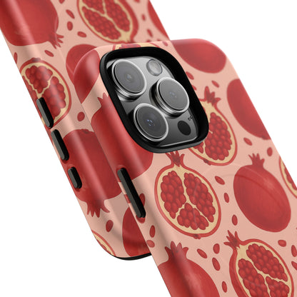 Pomegranate Fruit Tough iPhone Case | MagSafe Compatible