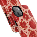 Pomegranate Fruit Tough iPhone Case | MagSafe Compatible - Shamo's