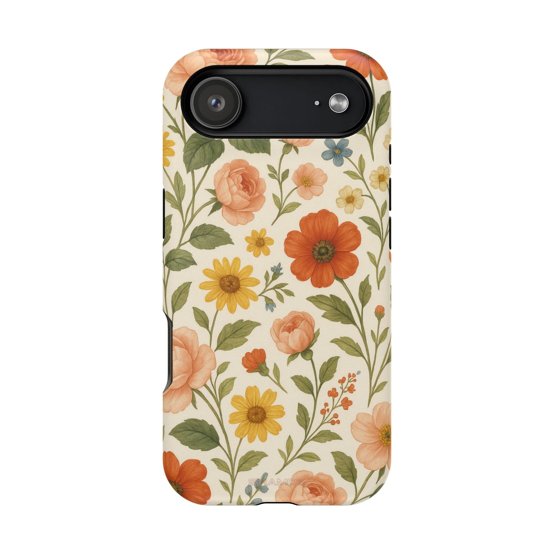 Floral Vintage Garden iPhone Case — with MagSafe