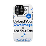 Personalisierbare iPhone-Hülle | Eigenes Foto und Text hinzufügen | MagSafe-kompatibel