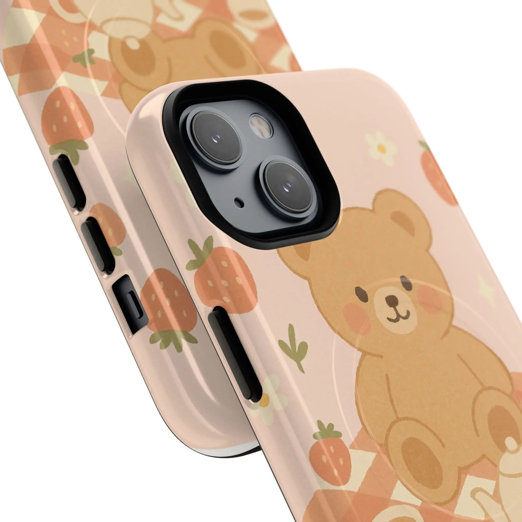 Blossom Bear Picnic iPhone Case with MagSafe - Shamo's