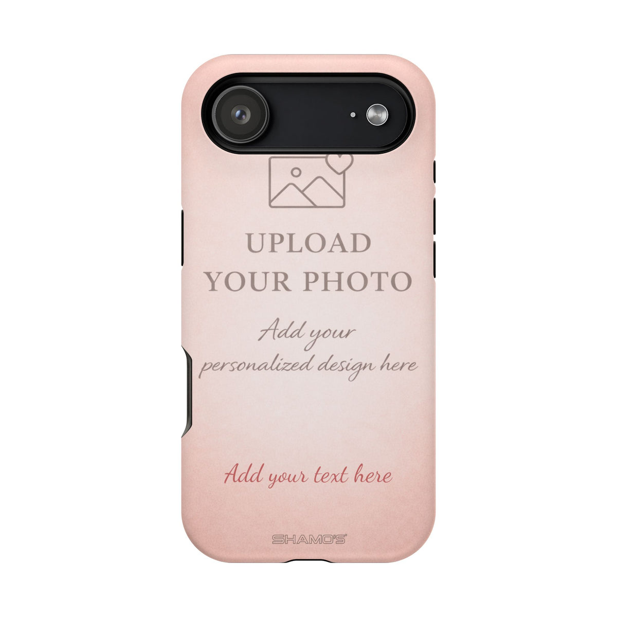 Personalizable iPhone Case | Add Your Own Photo and Text | MagSafe Compatible
