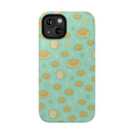 Cookie & Coffee Pattern Tough iPhone Case — Impact-Resistant  Shamo's iPhone 14 / Glossy / Without gift packaging