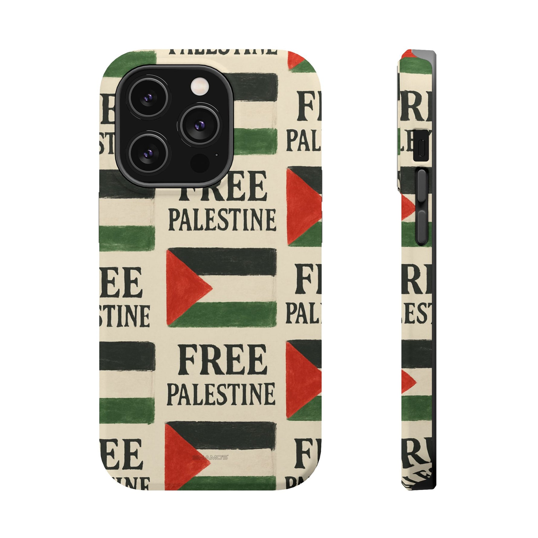 Palestinian Flag Tough Phone Case — Magnetic Impact-Resistant