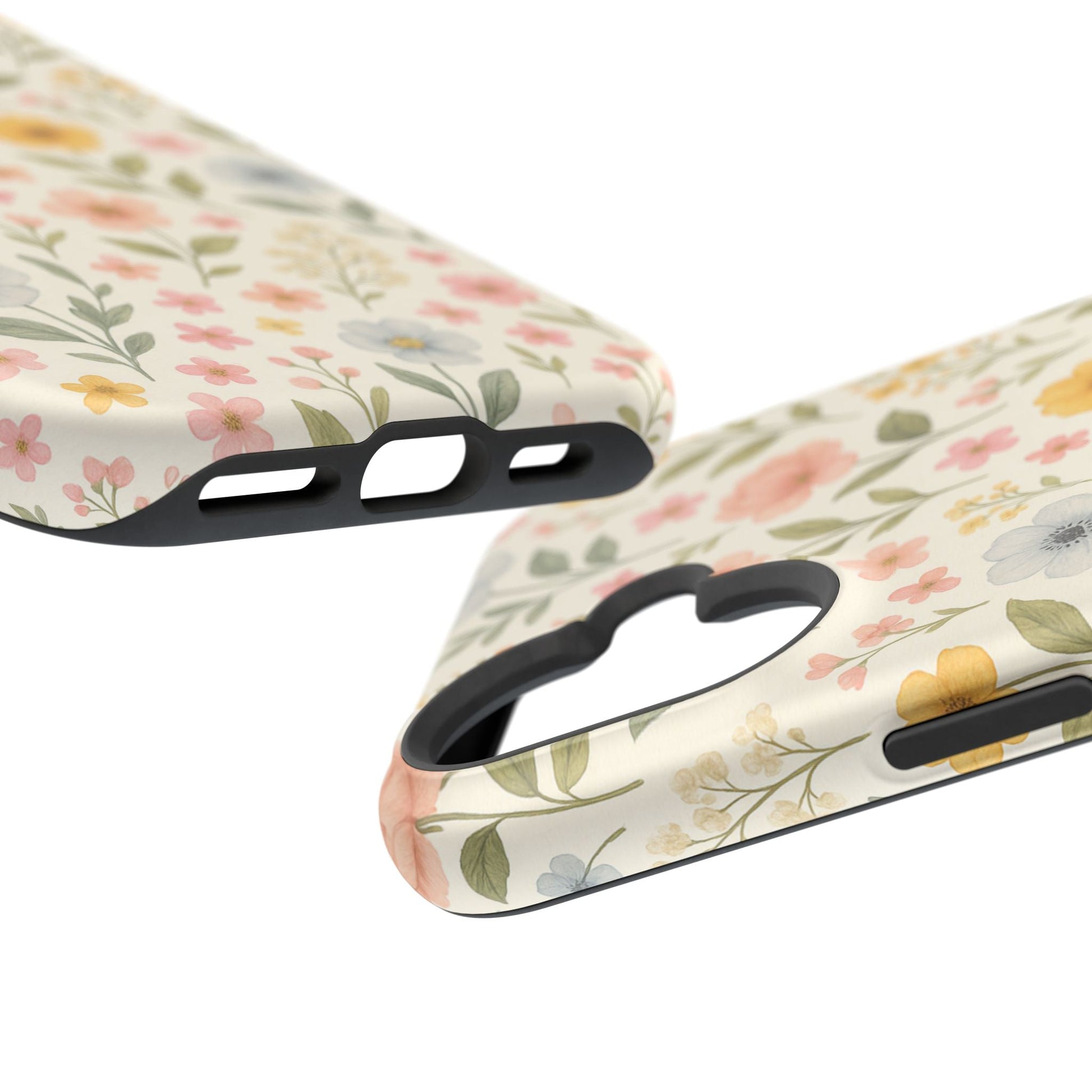 Floral Garden Impact iPhone Case with MagSafe compatibility  Shamo's
