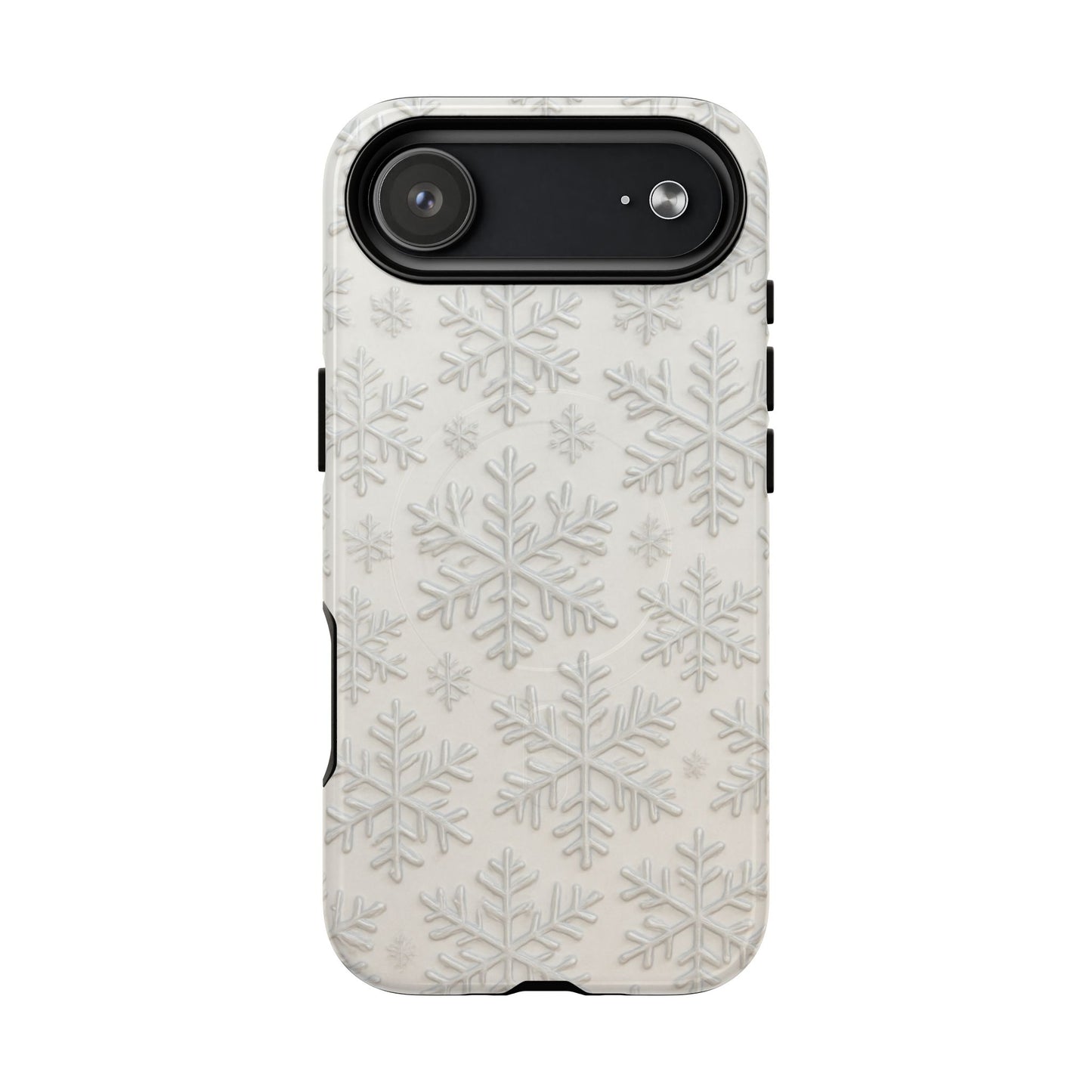 Snowflake Texture iPhone Case compatible with MagSafe - Shamo's