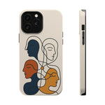 "Connected Lines" Minimalist iPhone Case — MagSafe, Magnetic Impact-Resistant  Shamo's iPhone 13 Pro Max / Matte