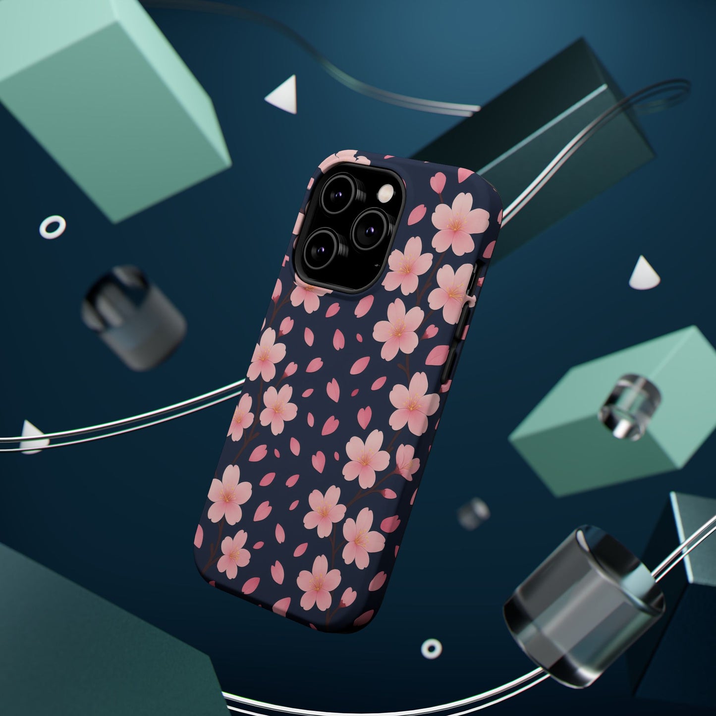 Cherry Blossom Wind iPhone Case | MagSafe - Shamo's