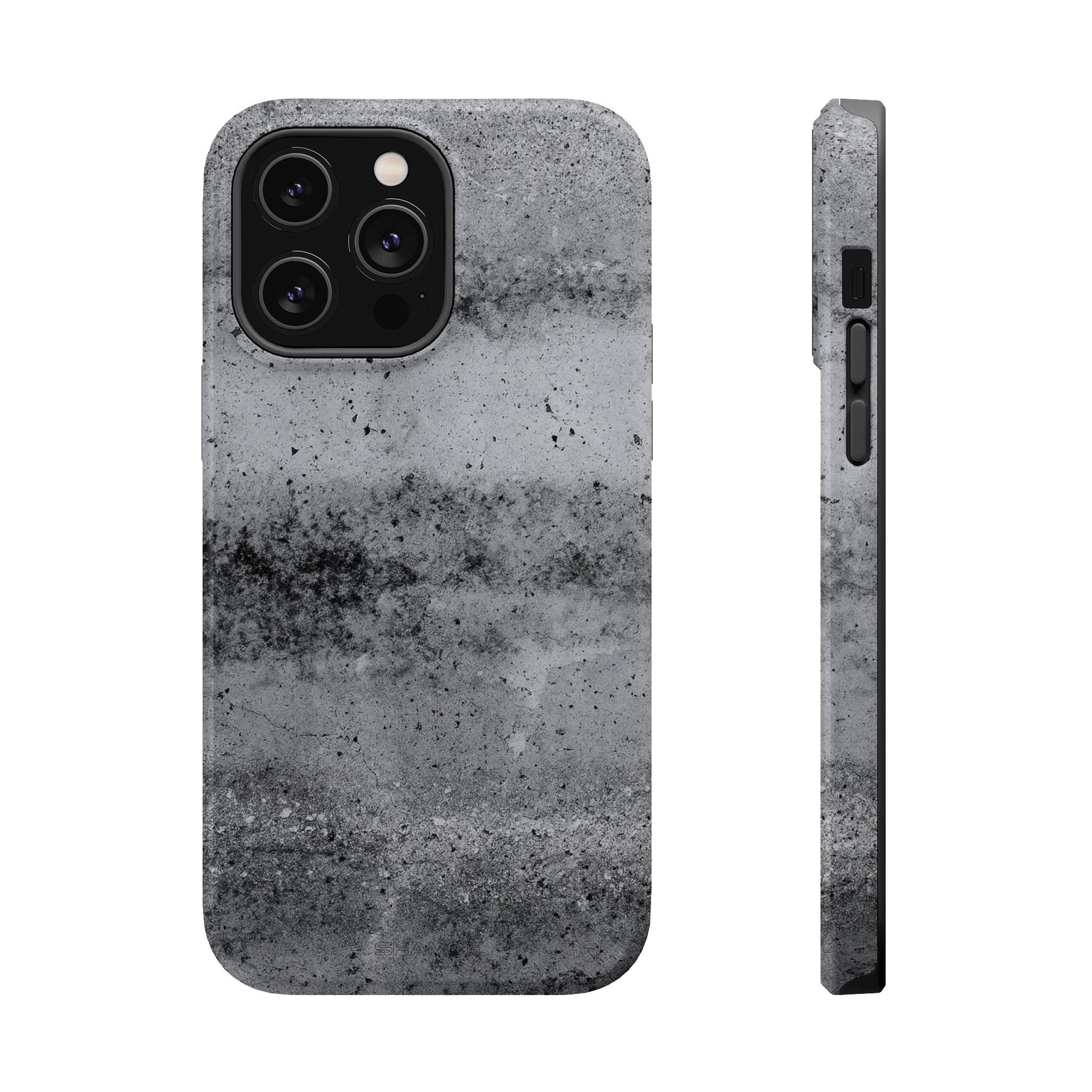 Concrete Pattern iPhone Case with Magsafe Compatibility