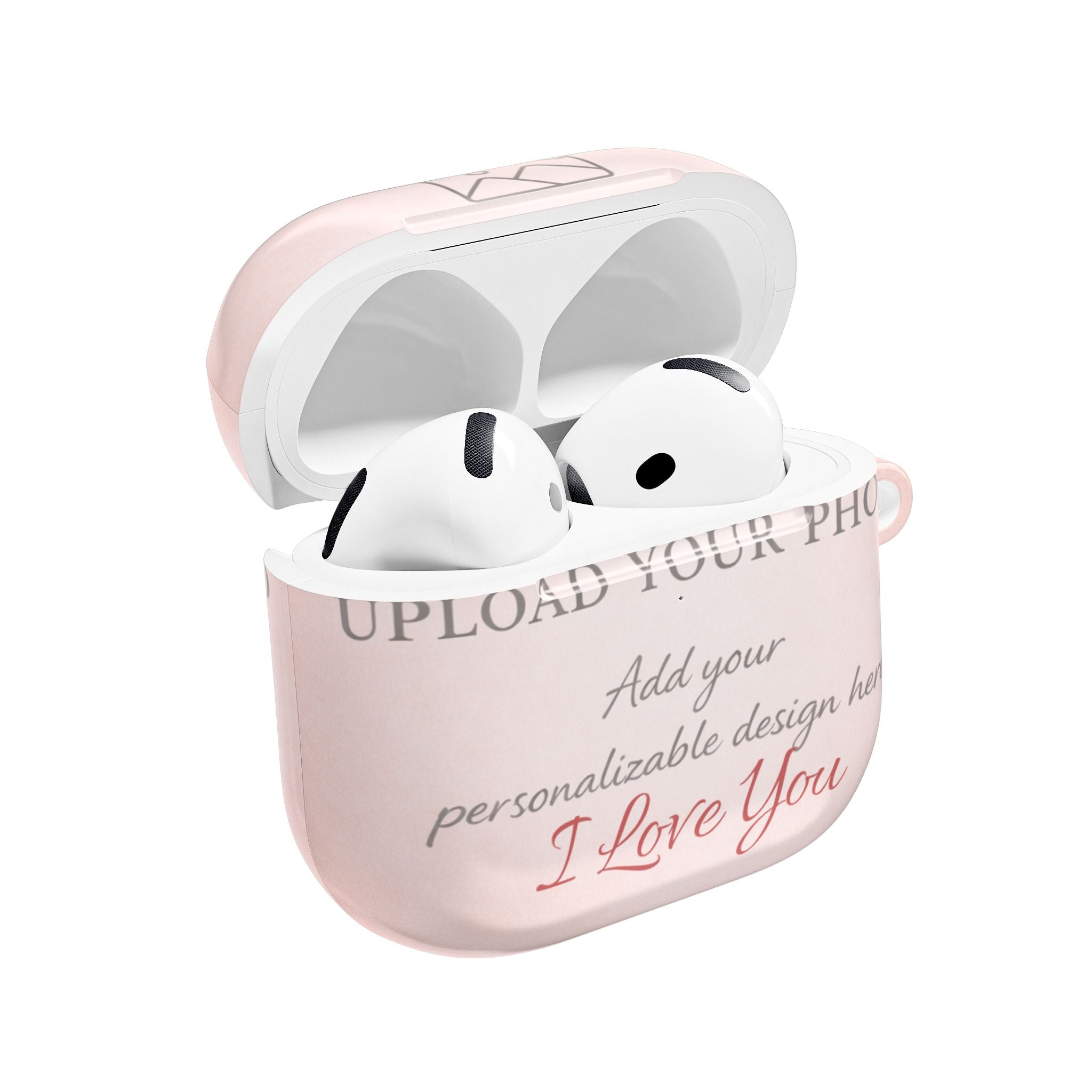 Personalizable AirPods Case | Custom Text & Photo - AirPods Gen 4 / White / Glossy - Shamo's