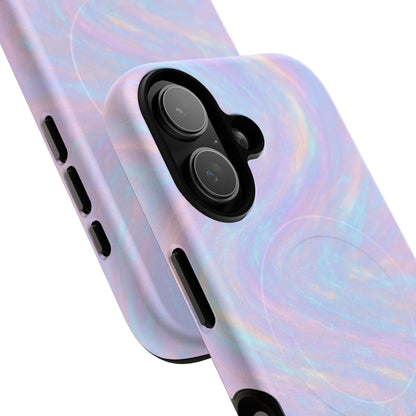 Luxury Series Iridescent Swirl iPhone Case with MagSafe