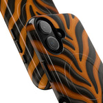 Fierce Tiger Striped iPhone Case - Works with MagSafe - Shamo's