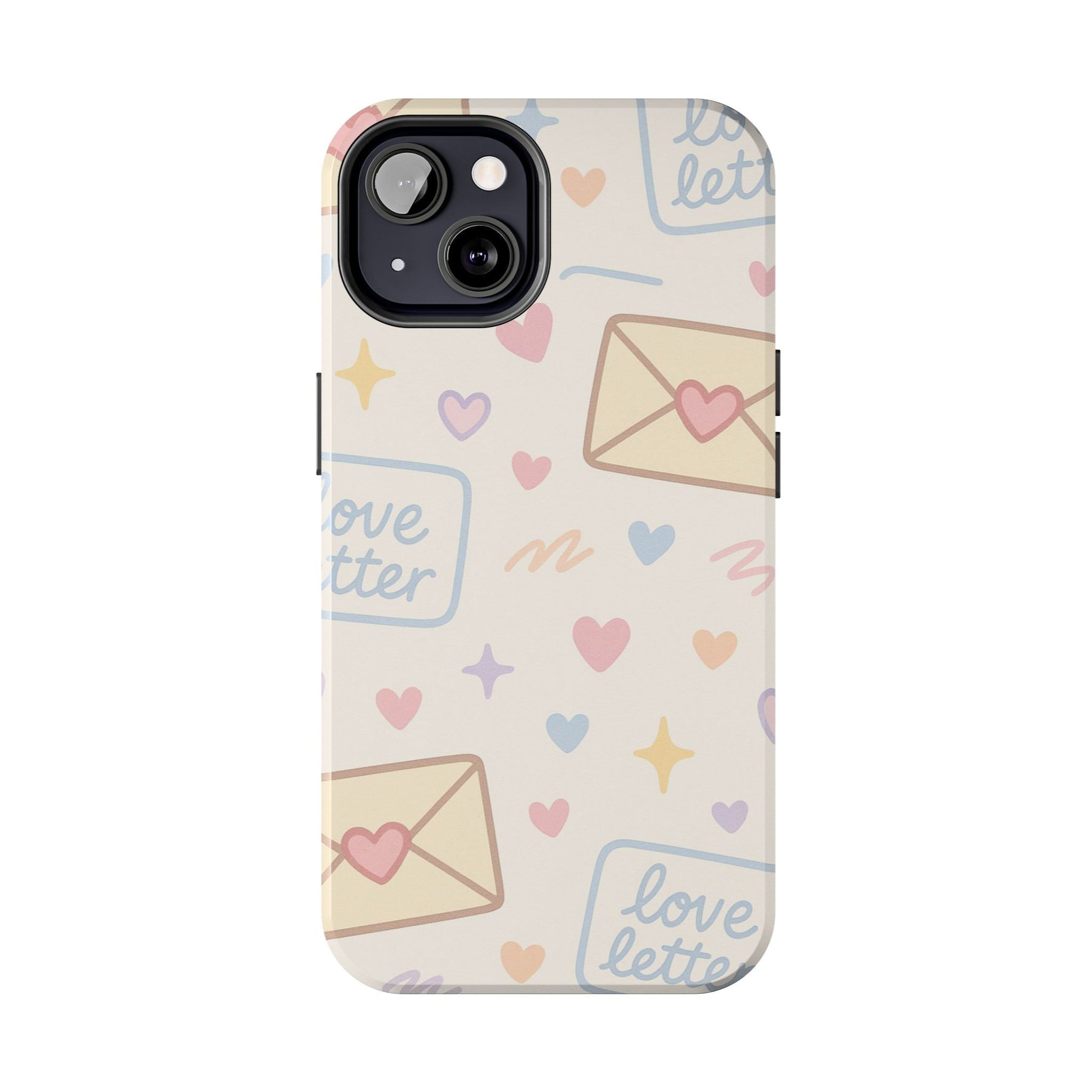 Pastel Love Letter Hearts Impact Phone Case  Shamo's