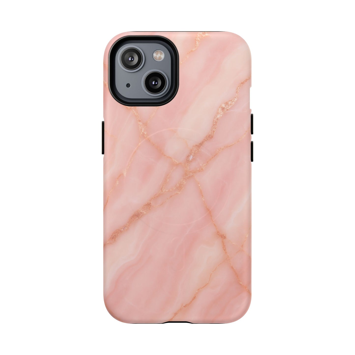 Blush Pink Marble iPhone Case with MagSafe - Shamo's