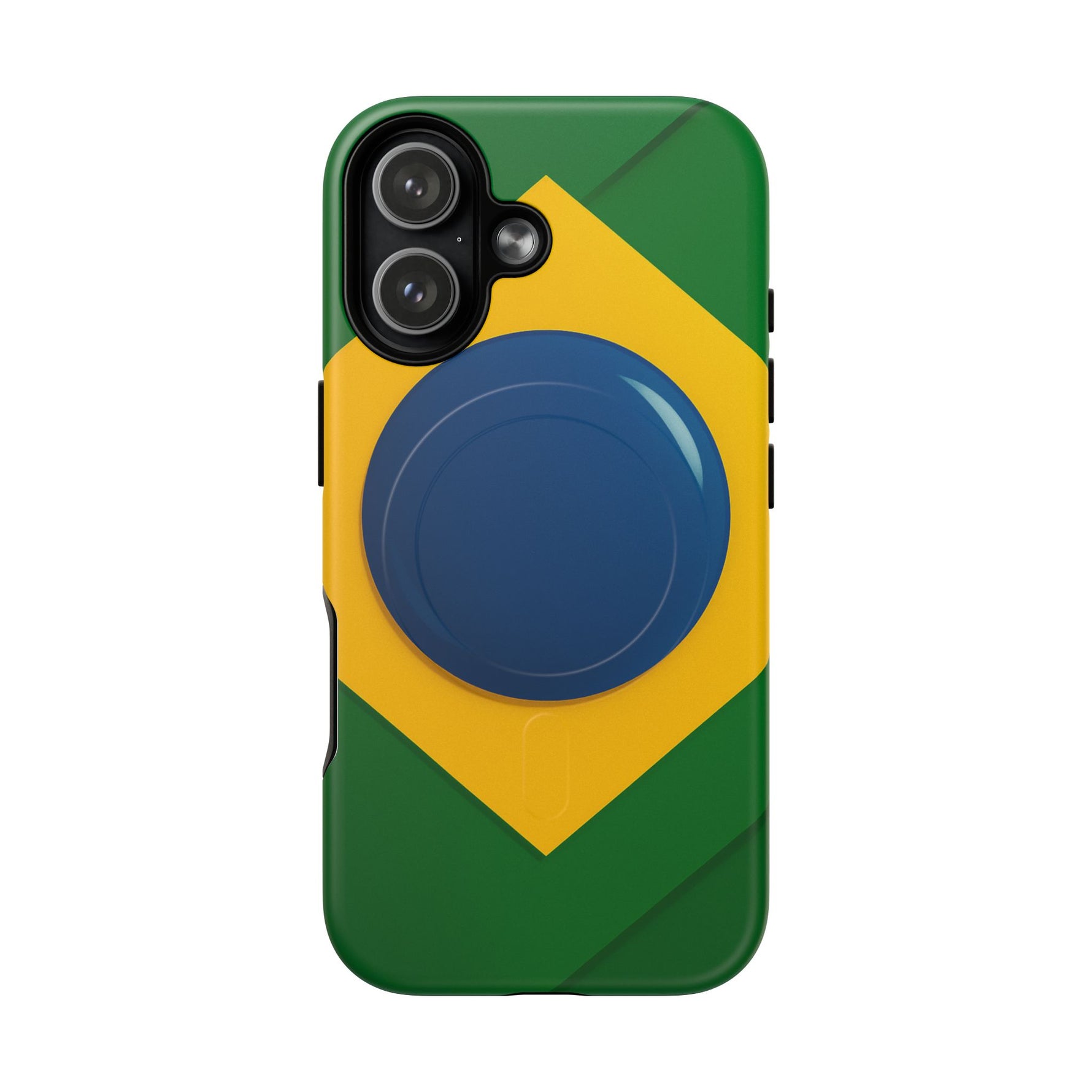 Brazil Flag iPhone Case | MagSafe - Shamo's