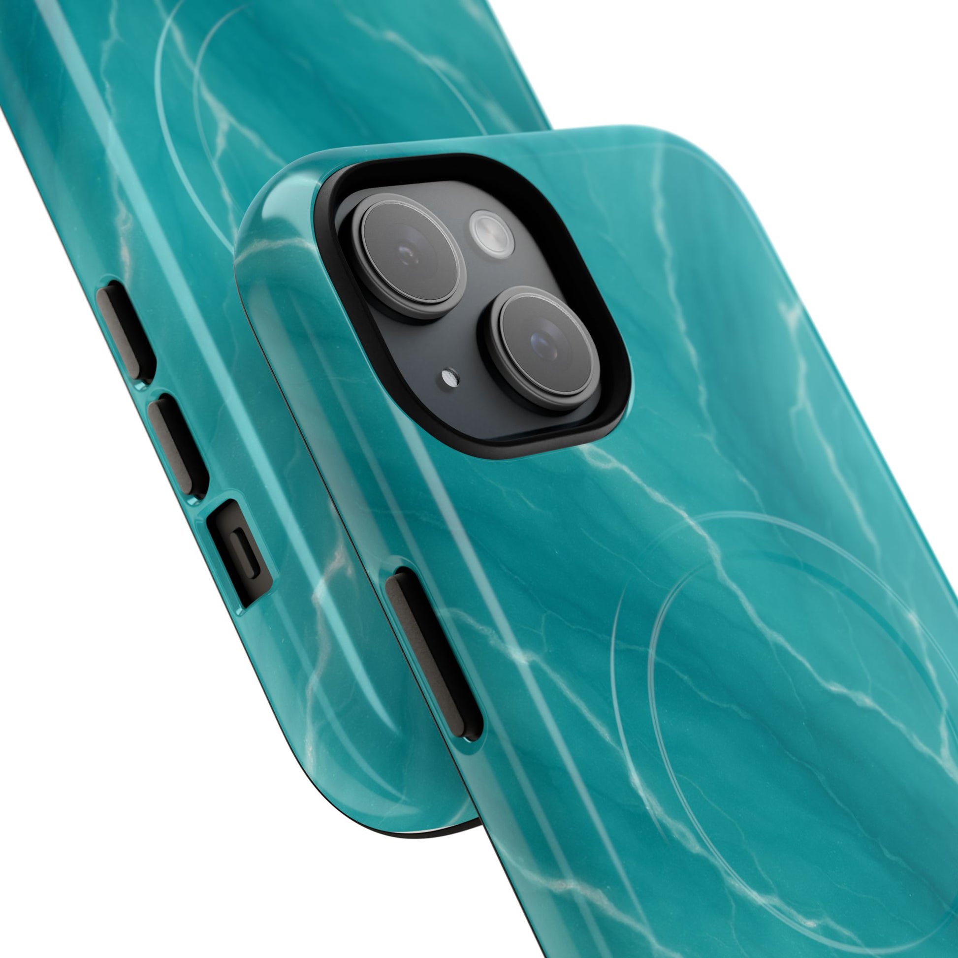 Ocean Aura Marble iPhone Case — MagSafe Compatible - Shamo's