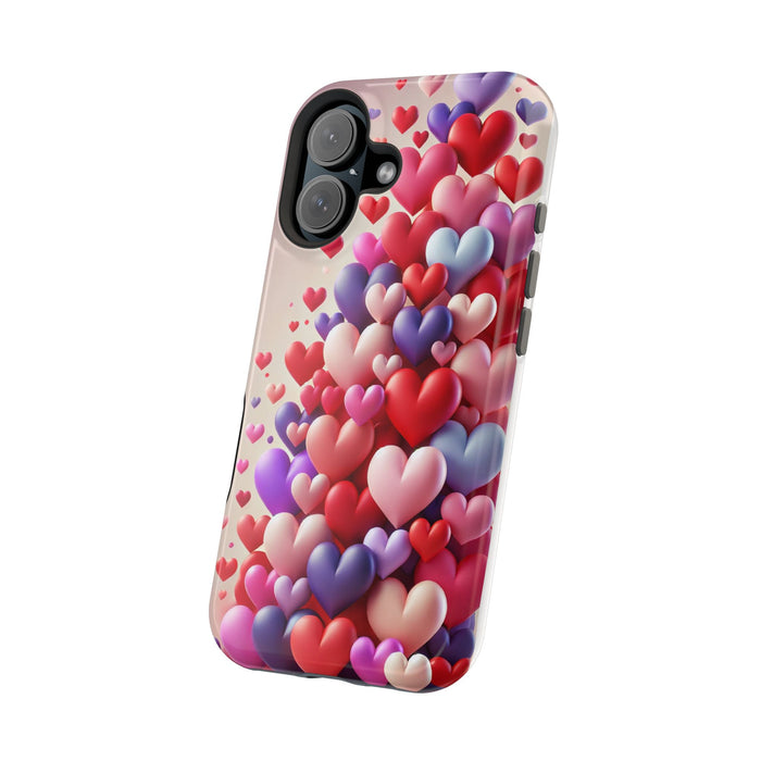 Shamo's Phone Case | MagSafe Compatible | Love Hearts Theme for iPhone 17 and more