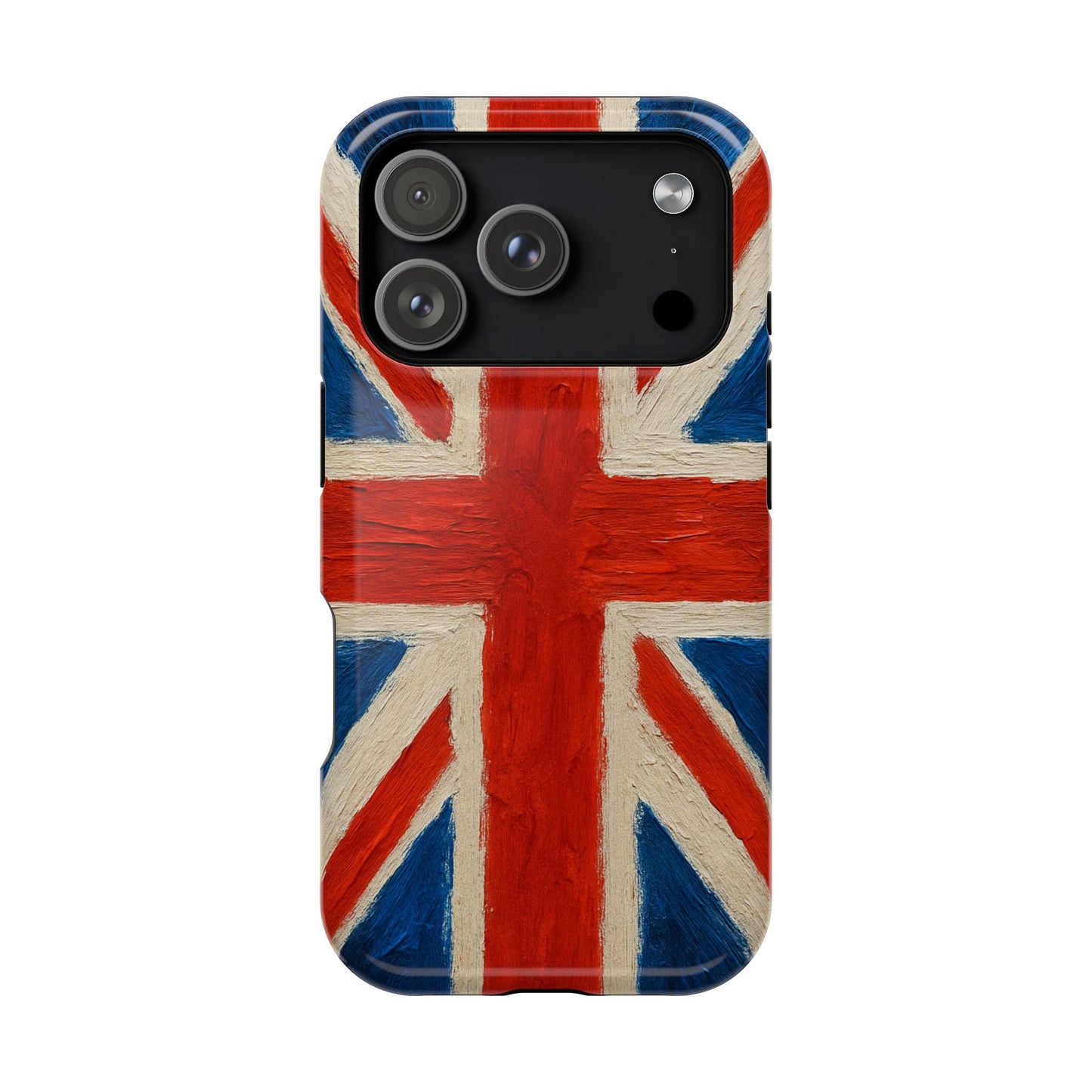 MagSafe Tough iPhone Case — UK Flag Magnetic Impact-Resistant Design  Shamo's iPhone 17 Pro / Glossy