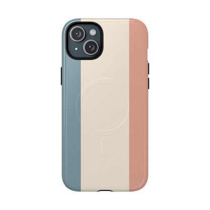 France Flag iPhone Case in Pastel Colors | MagSafe