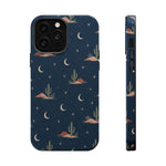 Desert Moon MagSafe Phone Case, glossy iPhone 13 Pro Max, rear and side profile