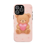 Heart Hug Teddy Bear iPhone Case – with MagSafe - Shamo's