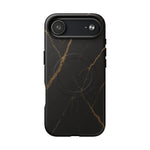 Black & Gold Marble iPhone Case with MagSafe - Shamo's