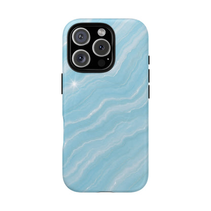 Sky Glow Marble iPhone Case with MagSafe - Shamo's
