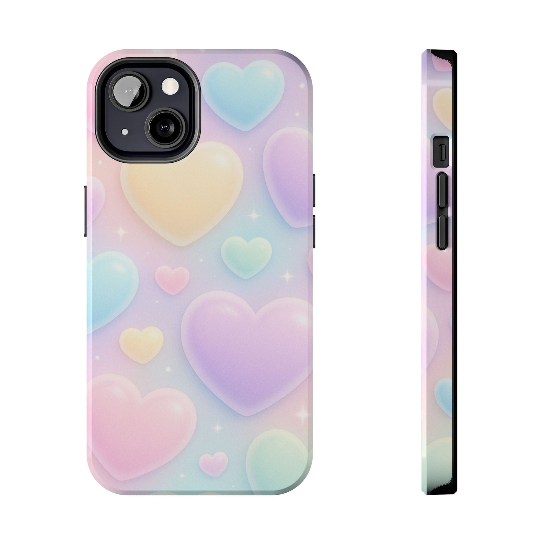 Cute Rainbow Hearts Phone Case  Shamo's iPhone 13