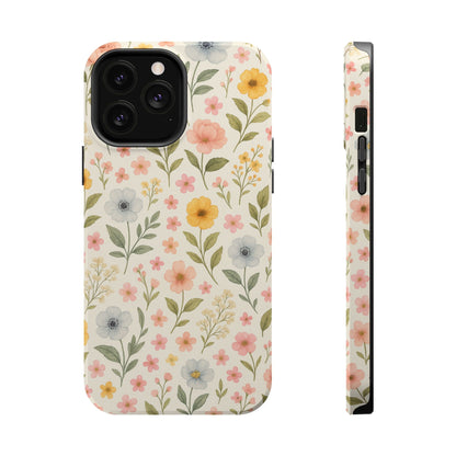 Floral Garden Impact iPhone Case with MagSafe compatibility  Shamo's iPhone 13 Pro Max / Glossy