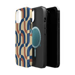 Mod Ribbon – Retro Geometric MagSafe Phone Case