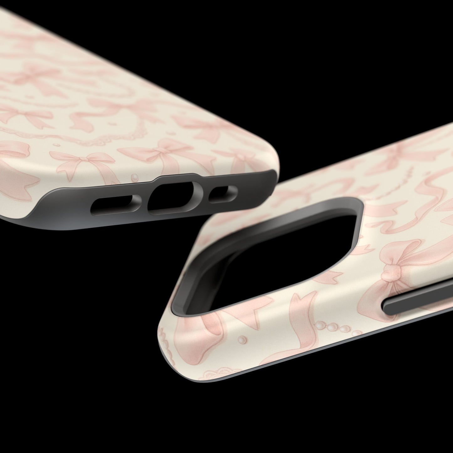 Coquette Bows Pattern iPhone Case | MagSafe