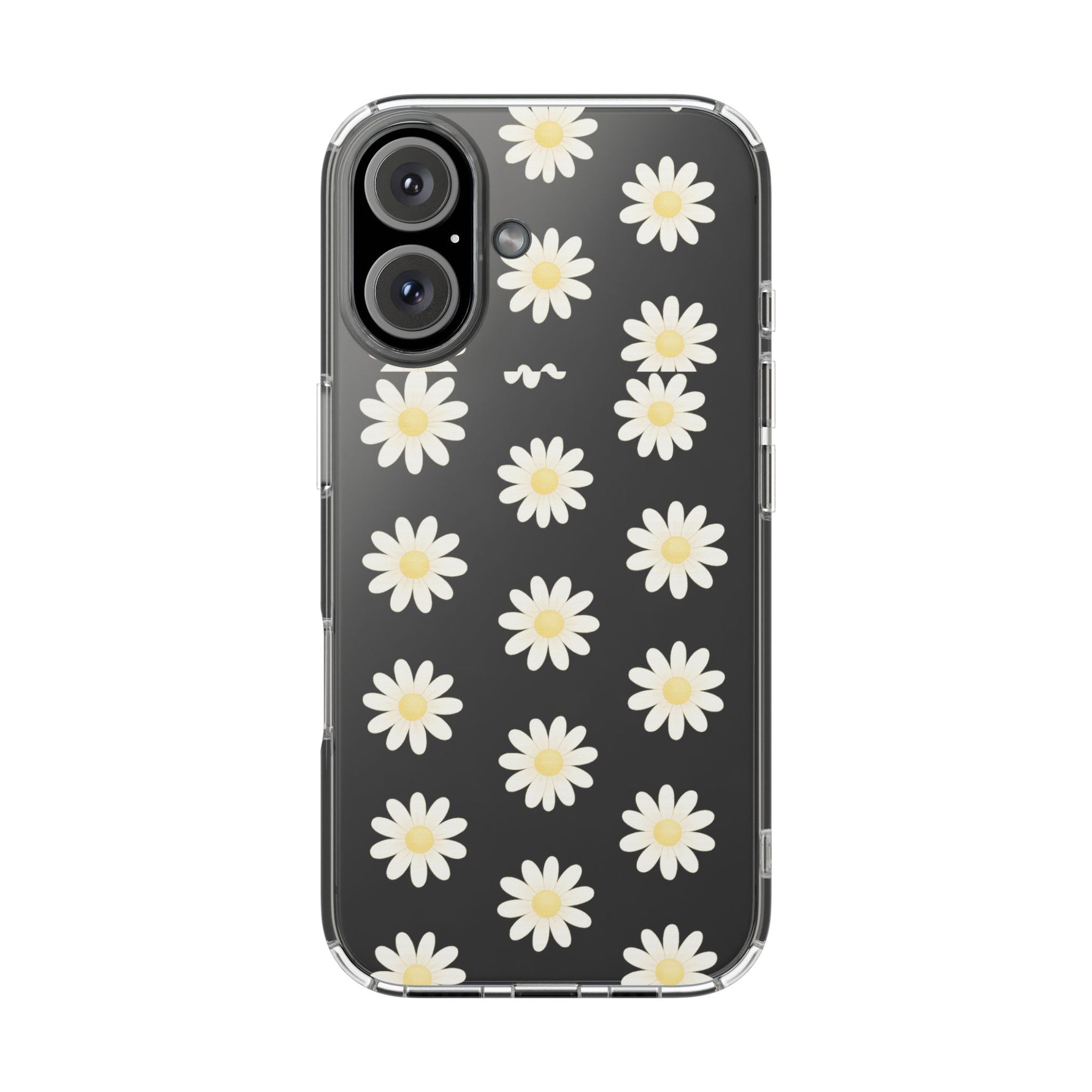 Daisy Floral Clear iPhone Case - Shamo's