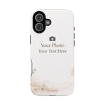 Personalizable Impact-Resistant Phone Case — Add Photo & Text - iPhone 16 Plus / Matte / Without gift packaging - Shamo's