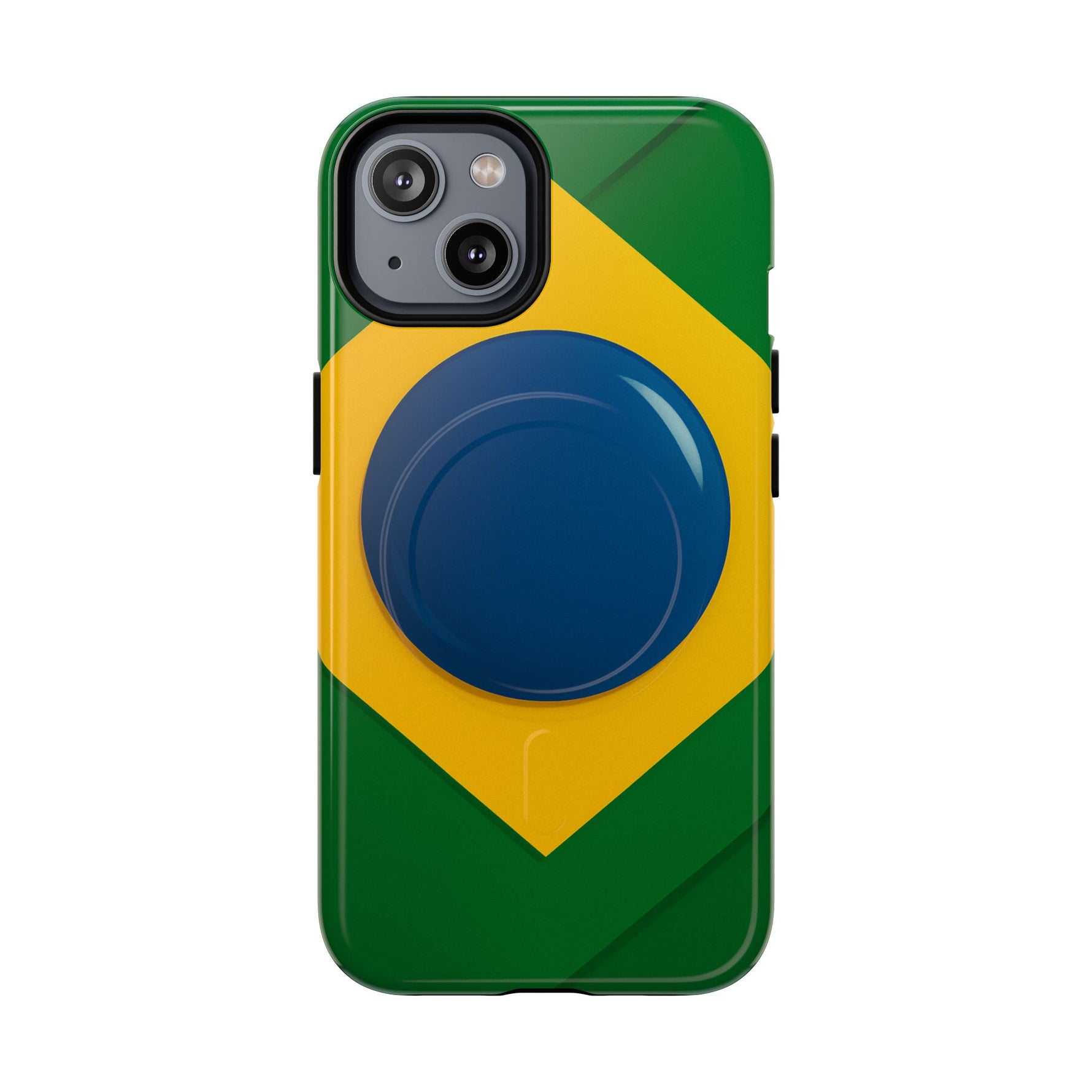 Brazil Flag iPhone Case | MagSafe - Shamo's