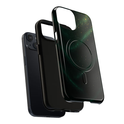 Luxury Series Emerald Galaxy iPhone Case with MagSafe
