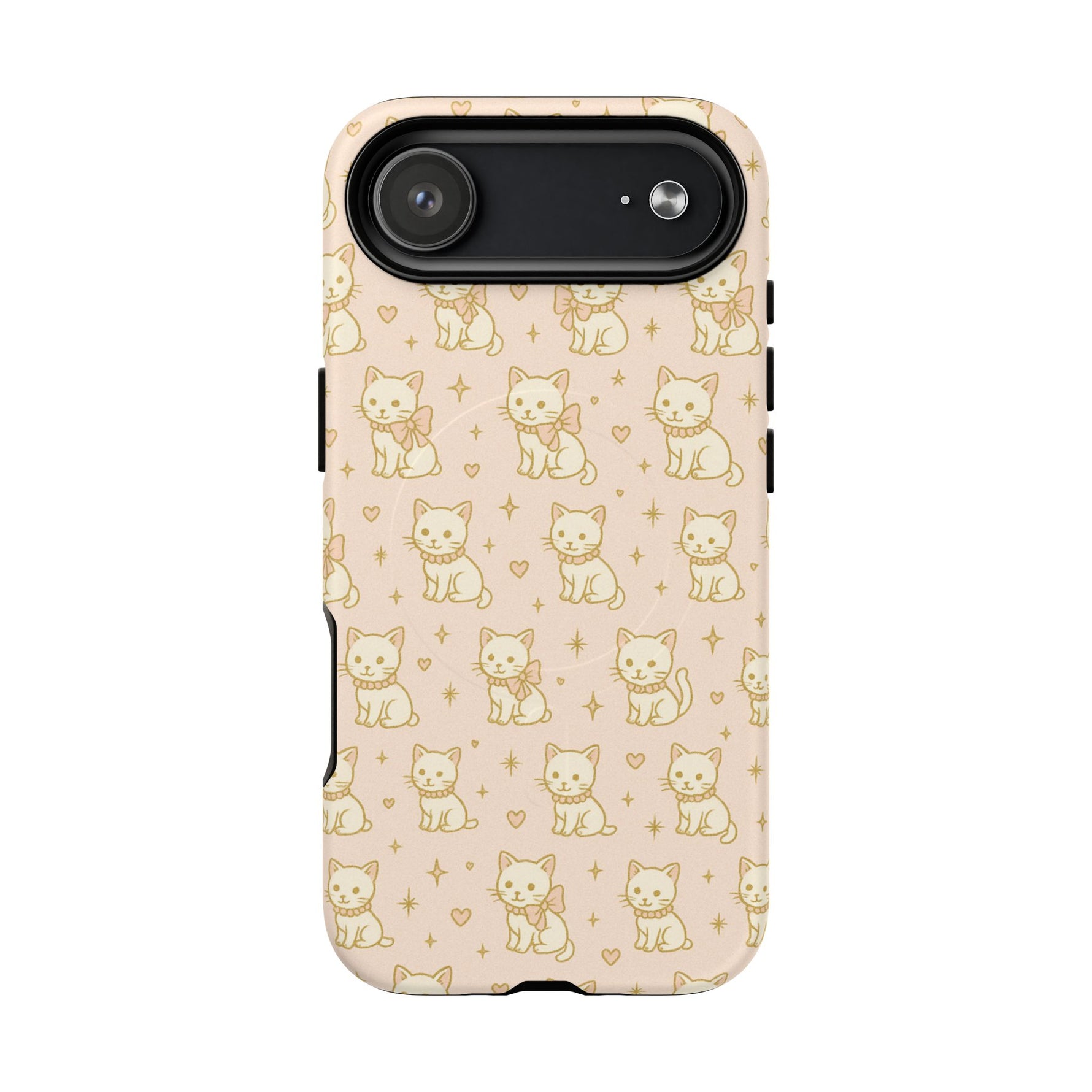 Cute Kawaii Cat Pattern iPhone Case with MagSafe - Shamo's