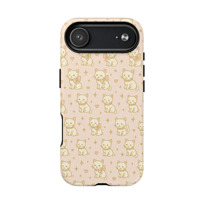 Cute Kawaii Cat Pattern iPhone Case with MagSafe - Shamo's