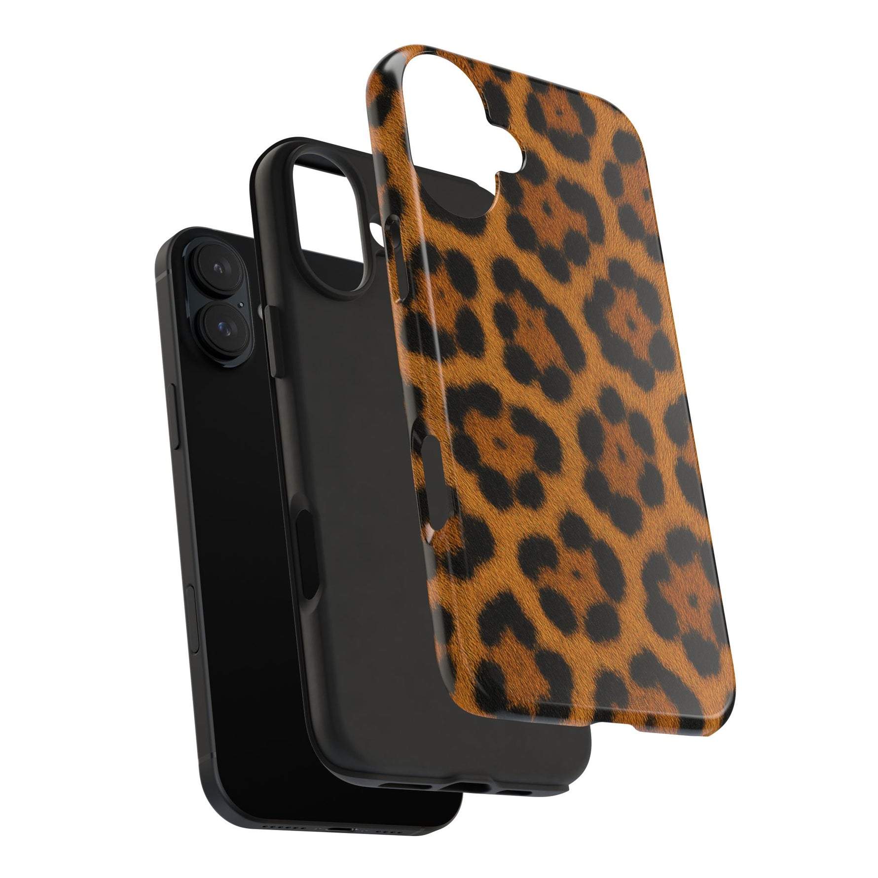 Lion Skin Pattern Tough Phone Case — Rugged Protective Phone Case