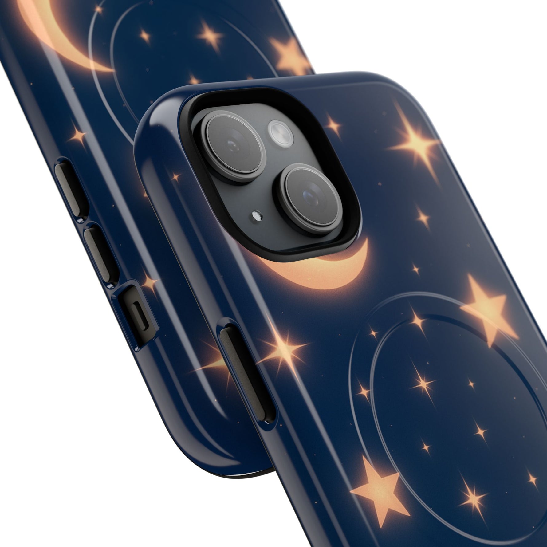 Moon Glow Magic Case for iPhone - Star and Moon Design | MagSafe - Shamo's